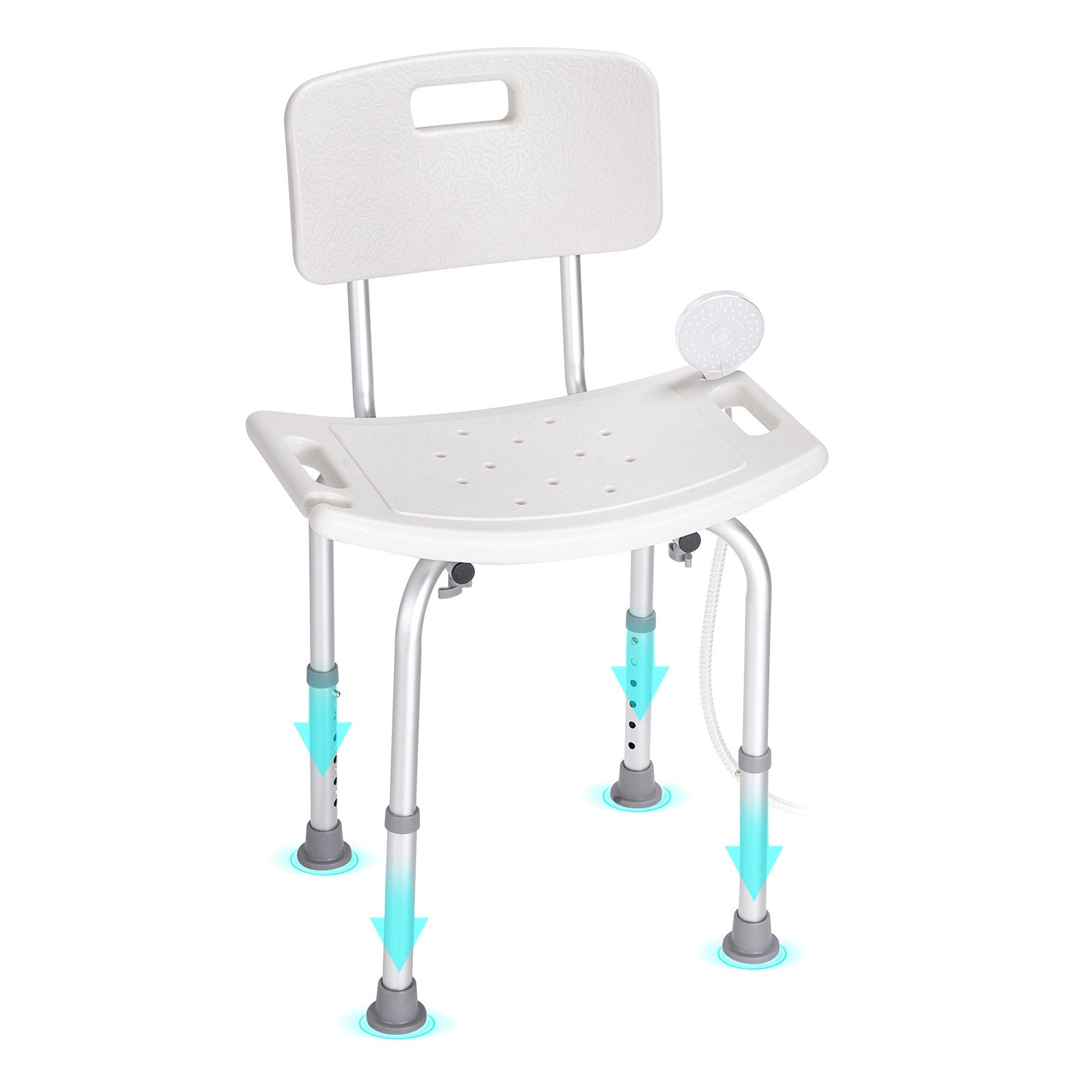 Shower Chair, Shower Seat With Back