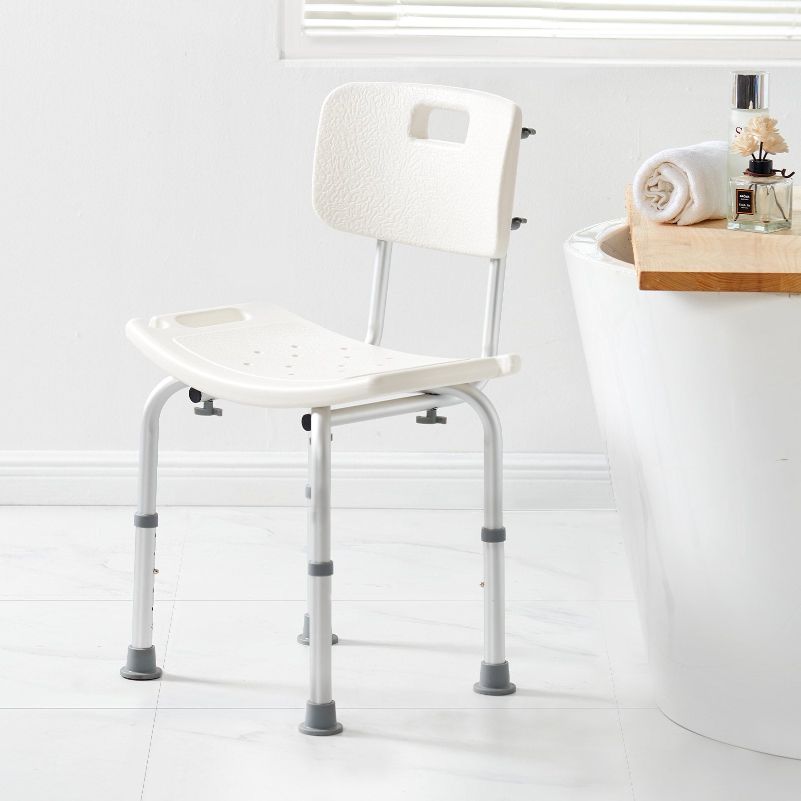 Shower Chair, Shower Seat With Back